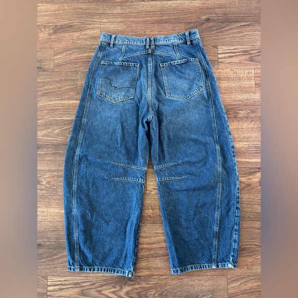 We The Free Good Luck Mid-Rise Barrel Jeans  - 30 - Picture 9 of 9